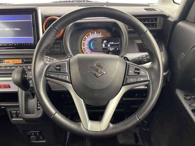 スズキ スペーシア ギア HYBRID XZターボ 大分県 2021(令3)年 6万km クールカーキパールメタリック/ガンメタリック2トーン 社外ナビ/（フルセグ/Bluetooth/CD/DVD)/衝突軽減回避ブレーキ/レーダークルーズコントロール/レーンアシスト/オートハイビーム/全方位カメラ/ビルトインETC/シートヒーター/パドルシフト/両側パワースライドドア/プッシュスタート・スマートキー/アイドリングストップ