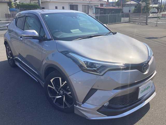トヨタ Ｃ－ＨＲ G 大分県 2017(平29)年 8.7万km メタルストリームM モデリスタエアロ/純正9インチメモリナビ/フルセグ/バックカメラ/ビルトインＥＴＣ/ハーフレザーシート/シートヒーター/クルーズコントロール/前後ドラレコ/F・Rコーナーセンサー