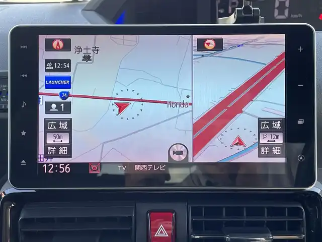 ダイハツ タント カスタム X セレクション 和歌山県 2020(令2)年 4.8万km ファイアークォーツレッドM 純正9インチナビ/全方位カメラ/フルセグTV/BT/衝突軽減ブレーキ/レーンキープアシスト/前後コーナーセンサー/オートライト/両側パワスラ/ETC/ドラレコ/シートヒーター/ステアリングリモコン/レザー調シートカバー/LEDヘッドライト/フォグランプ