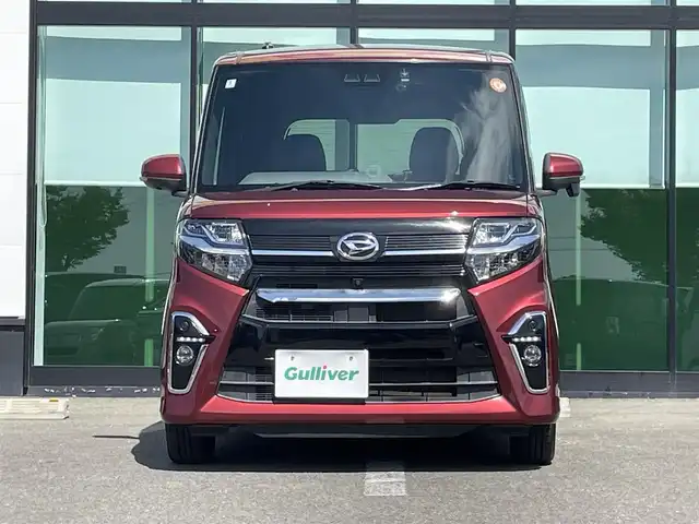 ダイハツ タント カスタム X セレクション 和歌山県 2020(令2)年 4.8万km ファイアークォーツレッドM 純正9インチナビ/全方位カメラ/フルセグTV/BT/衝突軽減ブレーキ/レーンキープアシスト/前後コーナーセンサー/オートライト/両側パワスラ/ETC/ドラレコ/シートヒーター/ステアリングリモコン/レザー調シートカバー/LEDヘッドライト/フォグランプ