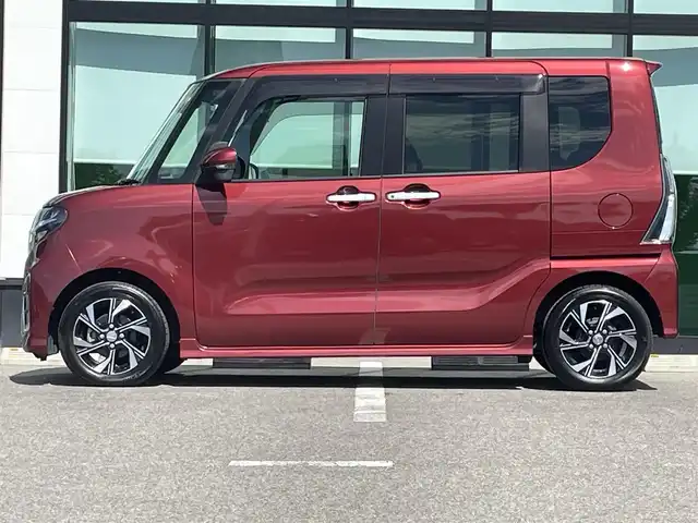 ダイハツ タント カスタム X セレクション 和歌山県 2020(令2)年 4.8万km ファイアークォーツレッドM 純正9インチナビ/全方位カメラ/フルセグTV/BT/衝突軽減ブレーキ/レーンキープアシスト/前後コーナーセンサー/オートライト/両側パワスラ/ETC/ドラレコ/シートヒーター/ステアリングリモコン/レザー調シートカバー/LEDヘッドライト/フォグランプ