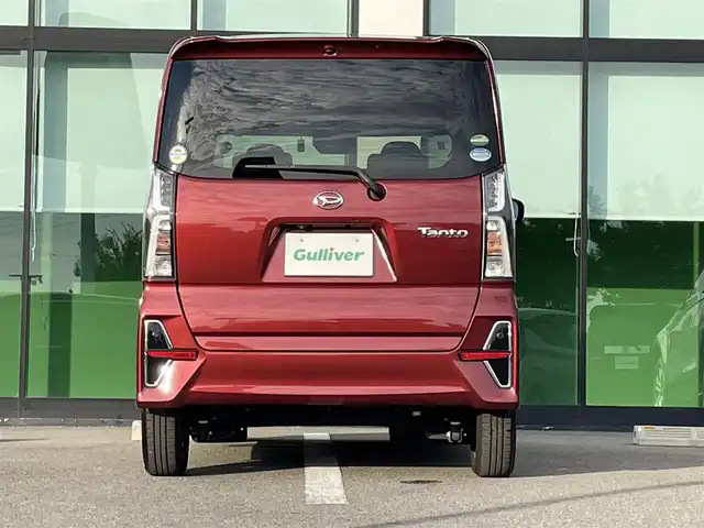 ダイハツ タント カスタム X セレクション 和歌山県 2020(令2)年 4.8万km ファイアークォーツレッドM 純正9インチナビ/全方位カメラ/フルセグTV/BT/衝突軽減ブレーキ/レーンキープアシスト/前後コーナーセンサー/オートライト/両側パワスラ/ETC/ドラレコ/シートヒーター/ステアリングリモコン/レザー調シートカバー/LEDヘッドライト/フォグランプ