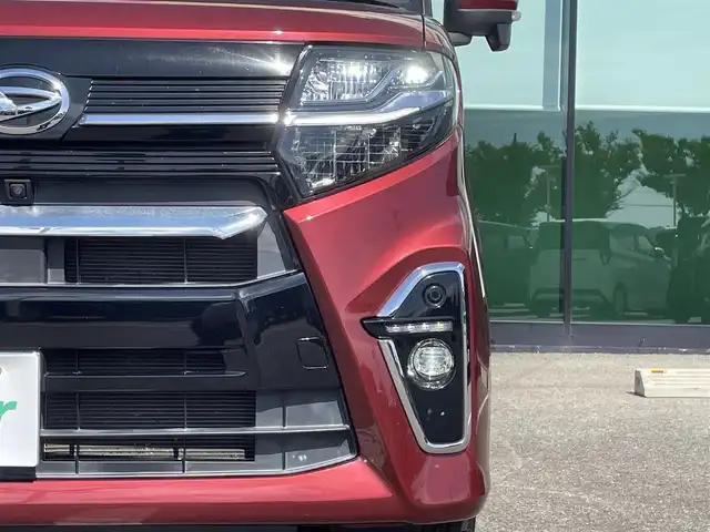 ダイハツ タント カスタム X セレクション 和歌山県 2020(令2)年 4.8万km ファイアークォーツレッドM 純正9インチナビ/全方位カメラ/フルセグTV/BT/衝突軽減ブレーキ/レーンキープアシスト/前後コーナーセンサー/オートライト/両側パワスラ/ETC/ドラレコ/シートヒーター/ステアリングリモコン/レザー調シートカバー/LEDヘッドライト/フォグランプ