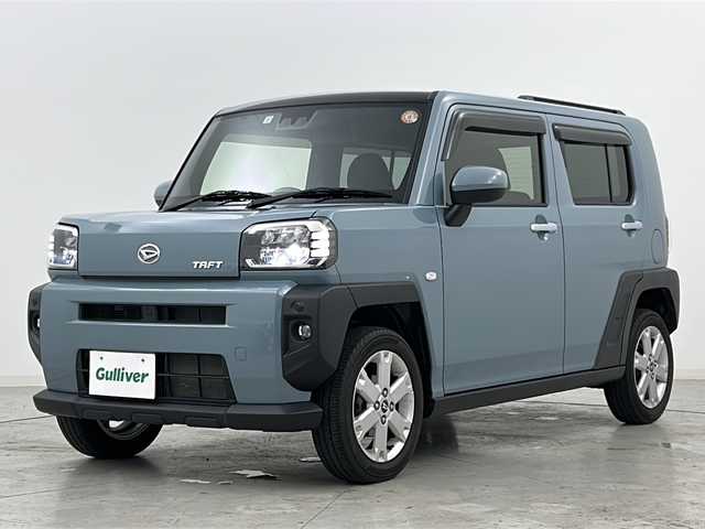 ダイハツ タフト G 宮城県 2021(令3)年 2.9万km レイクブルーメタリック ワンオーナー/スマートアシスト（次世代）			/・衝突回避支援ブレーキ機能		/・レーンキープコントロール/・コーナーセンサー/社外ディスプレイオーディオ/BT.CD.DVD/ガラスルーフ/DNシートヒーター/電動サイドブレーキ/革巻きステアリング/ステアリングスイッチ/プッシュスタート/スマートキー×２/横滑り防止機能/ドアバイザー/純正15インチAW/社外15インチAW(スタッドレスタイヤ)/社外フロアマット