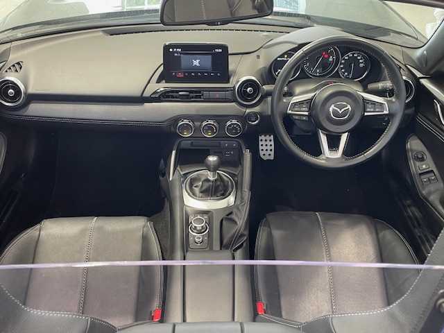 マツダ ロードスター ネイビー トップ 宮城県 2022(令4)年 3.6万km マシーングレープレミアムM 6速MT車/BOSEサウンドシステム/純正SDナビ/フルセグTV/Bluetooth/AUX/CD/DVD/USB入力端子/ETC/コーナーセンサー/衝突被害軽減システム/クルーズコントロール/レーンキープアシスト/プッシュスタート/レザー本革/シートヒーター/オートライト/LEDヘッドライト/純正アルミホイール/純正フロアマット/純正ドライブレコーダー/ETC/横滑り防止装置/アンチロックブレーキシステム