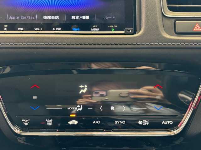 ホンダ ヴェゼル ハイブリッド X ホンダセンシング 埼玉県 2019(令1)年 2.7万km ミッドナイトブルービームM ホンダセンシング/純正SDナビ/　　CD/DVD/BT/フルセグ/バックカメラ/レーダークルーズコントロール/LEDオートライト/純正16インチアルミホイール/ステアリングスイッチ/アイドリングストップ/USBポート/ビルトインETC/禁煙車