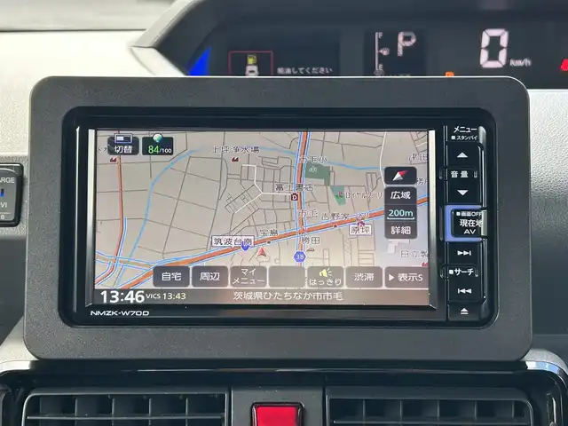 ダイハツ タント カスタム X 茨城県 2020(令2)年 7.5万km シャイニングホワイトパール 純正ナビ/・フルセグTV/・Bluetooth接続/・DVD再生機能/バックカメラ/両側パワースライド/前方ドライブレコーダー/ビルトインETC/LEDオートライト/コーナーセンサー/純正アルミホイール/純正フロアマット/ハーフレザーシート