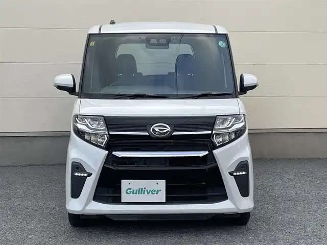 ダイハツ タント カスタム X 茨城県 2020(令2)年 7.5万km シャイニングホワイトパール 純正ナビ/・フルセグTV/・Bluetooth接続/・DVD再生機能/バックカメラ/両側パワースライド/前方ドライブレコーダー/ビルトインETC/LEDオートライト/コーナーセンサー/純正アルミホイール/純正フロアマット/ハーフレザーシート
