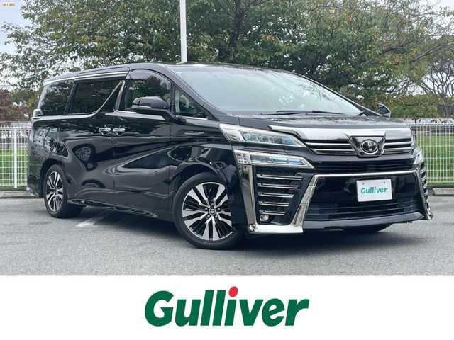 トヨタ ヴェルファイア Z Gエディション 静岡県 2020(令2)年 6.4万km ブラック １オーナー　/トヨタセーフティセンス　（LTA/PKSB/PCS/RSA）/ACC　/クリアランスソナー　/両側パワスラ/パワーリアゲート /純正ナビ　/地デジ　/Ｂカメラ　/純正後席モニター　/レザーシート/運転席メモリー付きPWシート/ＰＷシート　/シートヒーター　　/エアシート　/三眼ＬＥＤライト/オートハイビーム/ステアリングスイッチ /ウッドコンビステアリング /木目調パネル/純正18インチAW/社外前後ドラレコ /スマートキー /スペアキー /保証書/取説