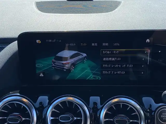 メルセデス・ベンツ ＧＬＡ２００ｄ 4マチック AMGライン 福岡県 2021(令3)年 2.2万km デジタルホワイト ・アダプティブクルーズコントロール/・純正ナビ/BT/USB/carplay/・ハーフレザーシート/シートヒーター/・全方位カメラ/・ドライブレコーダー/・フルセグ/・ETC/・純正19AW/・保証書/・取扱説明書/・スペアキー/・ワイヤレス充電/LEDライト