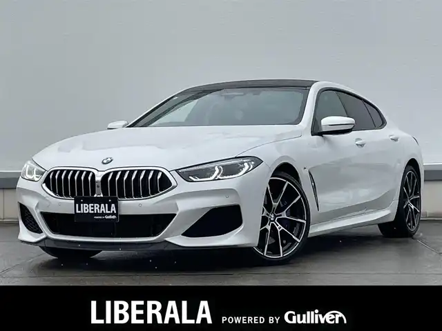 ＢＭＷ ８４０ｄ xDriveグランC Mスポーツ 東京都 2020(令2)年 4.3万km 白 パノラマルーフ/純正ナビ/DTV/360°カメラ/harman Kardon/茶革シート/シートヒーター/シートベンチレーション/Apple Car Play/前後ドラレコ/ETC/HUD