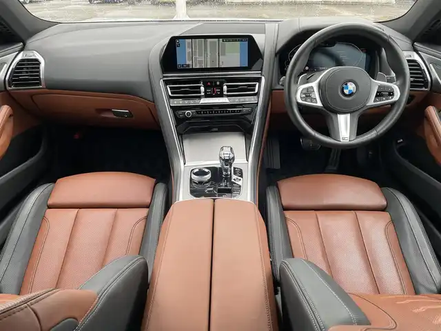 ＢＭＷ ８４０ｄ xDriveグランC Mスポーツ 東京都 2020(令2)年 4.3万km 白 パノラマルーフ/純正ナビ/DTV/360°カメラ/harman Kardon/茶革シート/シートヒーター/シートベンチレーション/Apple Car Play/前後ドラレコ/ETC/HUD