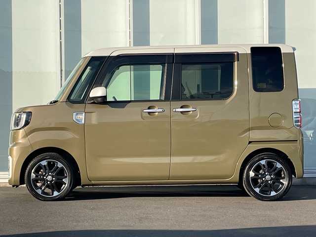 ダイハツ ウェイク G ターボ リミテッド SAⅢ 神奈川県 2019(平31)年 4万km パールホワイトⅢ /オフビートカーキM 純正ナビ（NSZN-X69D）/フルセグ/Bluetooth/CD/DVD/HDMI/USB/両側パワースライドドア　/全方位カメラ　/コーナーセンサー　/ETC/ドライブレコーダー　/LEDヘッドライト　/オートマチックハイビーム　/フォグライト　/スマートキー/プッシュスタート/純正アルミホイール　/純正フロアマット/ドアバイザー/電動格納ミラー/ABS/横滑り防止装置/衝突被害軽減システム