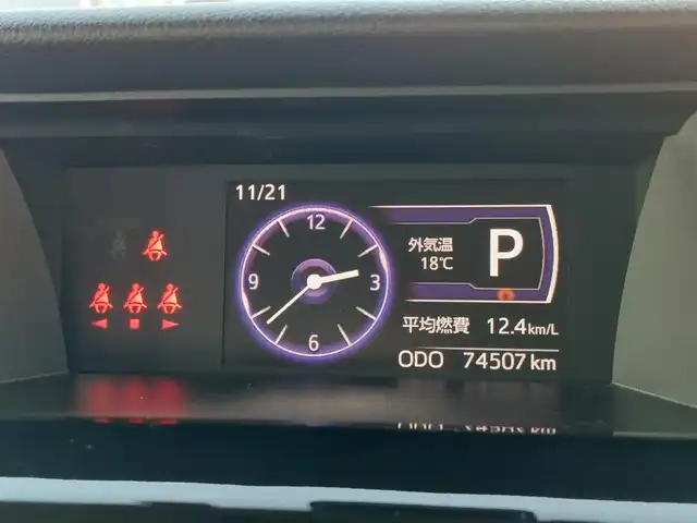 トヨタ ルーミー カスタムG－T 東京都 2018(平30)年 7.5万km ブラックマイカメタリック モデリスタエアロ/純正9インチナビ/フルセグ/ドライブレコーダー/ビルトインETC/両側パワースライドドア/衝突軽減ブレーキ/クルーズコントロール/アイドリングストップ/スマートキー/純正15インチAW