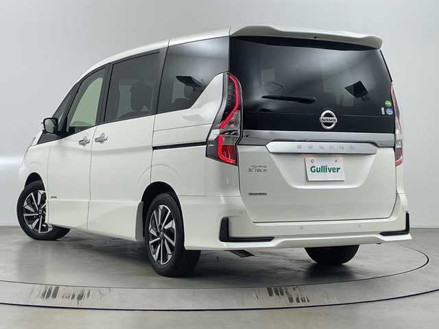 日産 セレナ ハイウェイスター V 埼玉県 2021(令3)年 2.3万km ブリリアントホワイトパール 社外9型SDナビ/（BT/フルTV/DVD/CD/AM/FM）/アラウンドビューモニター/プロパイロット/両側パワースライドドア/デジタルインナーミラー/ビルトインETC/ブラインドスポットモニター/ハンズフリーオートスライドドア/コーナーセンサー前後/ロールサンシェード/純正アルミホイール/LEDヘッドライト/オートハイビーム