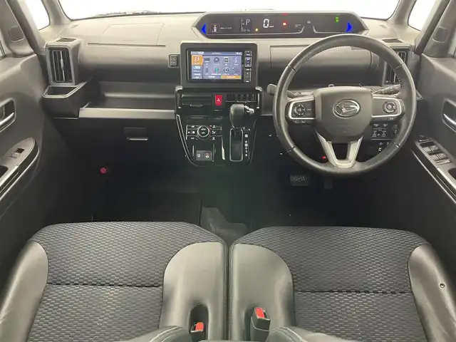 ダイハツ タント カスタム RS 愛知県 2024(令6)年 3.6万km ブラックマイカメタリック 純正ナビ　バックカメラ　シートヒーター　ＥＴＣ　両側パワスラ　スマアシIII　衝突軽減　追従クルコン　コーナーセンサー　純正ドラレコ　電動パーキング　グリルガーニッシュ　ＬＥＤオートライト　フォグランプ