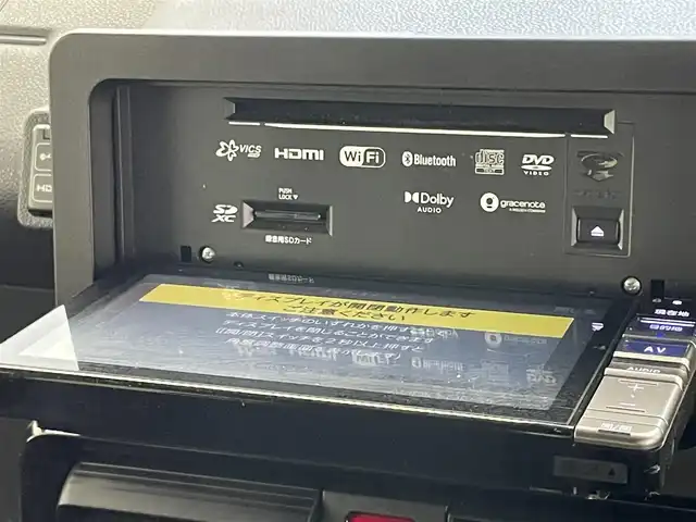 ダイハツ タント カスタム RS 愛知県 2024(令6)年 3.6万km ブラックマイカメタリック 純正ナビ　バックカメラ　シートヒーター　ＥＴＣ　両側パワスラ　スマアシIII　衝突軽減　追従クルコン　コーナーセンサー　純正ドラレコ　電動パーキング　グリルガーニッシュ　ＬＥＤオートライト　フォグランプ