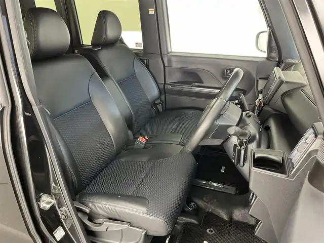 ダイハツ タント カスタム RS 愛知県 2024(令6)年 3.6万km ブラックマイカメタリック 純正ナビ　バックカメラ　シートヒーター　ＥＴＣ　両側パワスラ　スマアシIII　衝突軽減　追従クルコン　コーナーセンサー　純正ドラレコ　電動パーキング　グリルガーニッシュ　ＬＥＤオートライト　フォグランプ