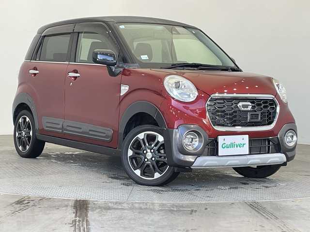 ダイハツ キャスト アクティバ G SAⅡ 栃木県 2017(平29)年 5万km ファイアークォーツレッドM 純正オーディオ/(CD/AUX)/スマートアシスト/・衝突回避支援ブレーキ機能/・車線逸脱抑制制御機能/禁煙車/オートライト/LEDヘッドライト/横滑り防止装置/フォグランプ/スマートキー/プッシュスタート/アイドリングストップ/革巻きステアリング/ウィンカーミラー/純正１５インチアルミホイール/純正フロアマット