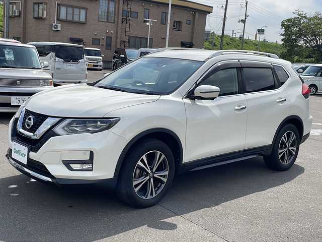 日産 エクストレイル 20Xi 青森県 2018(平30)年 6.2万km ブリリアントホワイトパール ・純正9インチナビ/・プロパイロット/・全方位カメラ/・BD再生機能付きSDナビ/・衝突軽減ブレーキ/・レーンキープアシスト/・レーダークルーズコントロール/・ダウンヒルアシストコントロール/・電動リアゲート/・LEDヘッドライト/・ハーフレザーシート/・ルーフレール/・電子式ブレーキホールド/・スマートキー/・プッシュスタート/・ETC/・純正18AW