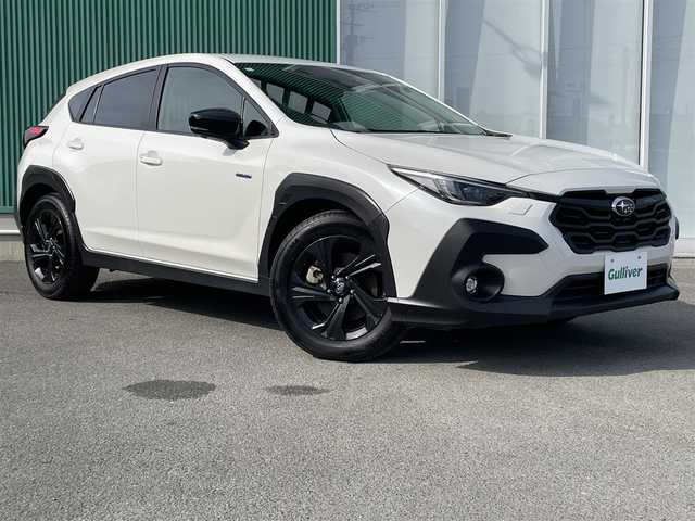 スバル クロストレック ツーリング 福岡県 2023(令5)年 5万km クリスタルホワイトP ４WD　/アイサイト搭載　/１１．６メーカーナビ　/フルセグTV　/アラウンドビューカメラ　/ETC　/ステアリングリモコン　/レーダークルーズ　/パドルシフト　/ドラレコ前方　/パワーシート　/シートヒーター/純正マット/純正アルミ/LEDライト/AFS/オートマチックハイビーム/プッシュスタート/保証書
