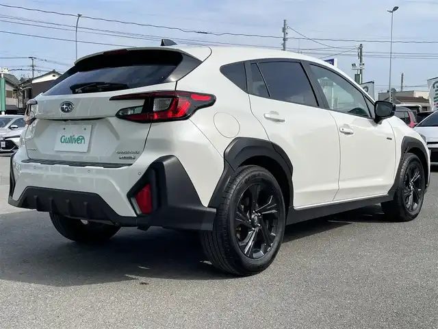 スバル クロストレック ツーリング 福岡県 2023(令5)年 5万km クリスタルホワイトP ４WD　/アイサイト搭載　/１１．６メーカーナビ　/フルセグTV　/アラウンドビューカメラ　/ETC　/ステアリングリモコン　/レーダークルーズ　/パドルシフト　/ドラレコ前方　/パワーシート　/シートヒーター/純正マット/純正アルミ/LEDライト/AFS/オートマチックハイビーム/プッシュスタート/保証書