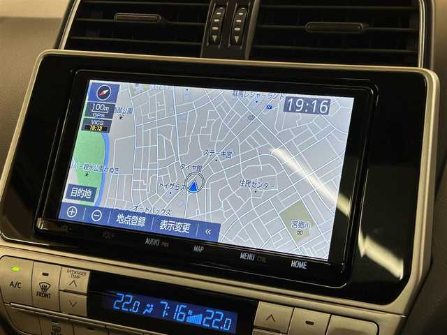 トヨタ ランドクルーザー プラド TX 群馬県 2023(令5)年 2.3万km ホワイトパールクリスタルシャイン トヨタセーフティセンス/・プリクラッシュセーフティ/・レーンディパーチャーアラート/・レーダークルーズコントロール/・オートマチックハイビーム/・クリアランスソナー/・ロードサインアシスト/・先行車発進お知らせ機能/サンルーフ/モデリスタエアロ(F/R)/純正9インチSDナビ/・フルセグTV(TVキャンセラー)/・CD/DVD/BT/・SD/AM.FM/純正ドライブレコーダー/ビルトインETC/スマートキー×2/プッシュスタート/ステアリングスイッチ/LEDヘッドライト/フォグランプ/オートライト/ルーフレール/純正17インチAW/純正フロアマット/ドアバイザー/横滑り防止システム/電動格納ウィンカーミラー