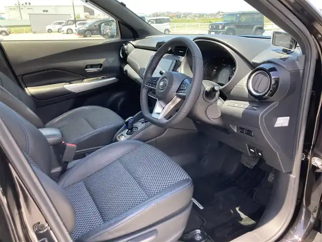 日産 キックス X 鳥取県 2020(令2)年 5.9万km ピュアブラック 純正10インチナビ/フルセグ/CD/DVD/BT/USB/アラウンドビューモニター/プロパイロット/エマージェンシーブレーキ/ドライブレコーダー・ETC/ハーフレザーシート/前席シートヒーター/インテリジェントルームミラー/LEDヘットライト/純正17インチアルミホイール/プッシュエンジンスタート/ステアリングヒーター/フロアマット/ドアバイザー