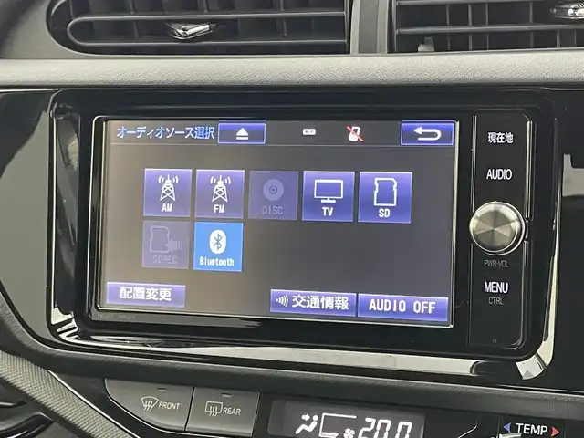トヨタ アクア S スタイルブラック 岡山県 2016(平28)年 5.7万km ダークブルーマイカ 純正ナビ(NSZT-W66T)/(フルセグTV/BT/CD/MSV/DVD再生)/運転席シートヒーター/ビルトインETC/バックカメラ/TVキャンセラー/横滑り防止/衝突軽減ブレーキ/レーンアシスト/踏み間違い防止/オートライト/オートハイビーム/キセノンヘッドライト/ステアリングスイッチ/チルトステアリング/シートリフター/ISOFIX/ウインカーミラー/ドアバイザー/フロアマット/取扱説明書/新車保証書/スマートキー×２
