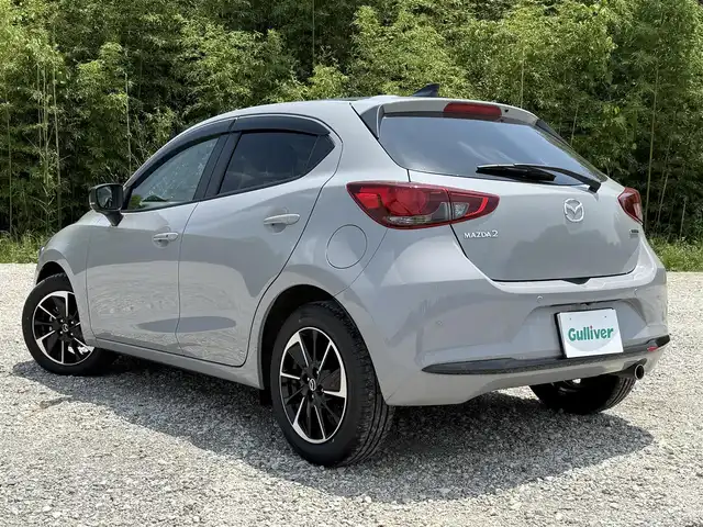 マツダ マツダ２ 15スポルト 兵庫県 2024(令6)年 0.2万km グレーⅡ ワンオーナー/ディスプレイオーディオ/フルセグTV/全方位モニター/レーダークルコン/ETC/レーンキープアシスト/コーナーセンサー/LEDヘッドライト/スマートブレーキサポート/純正アルミホイール/スマートキー/プッシュスタート