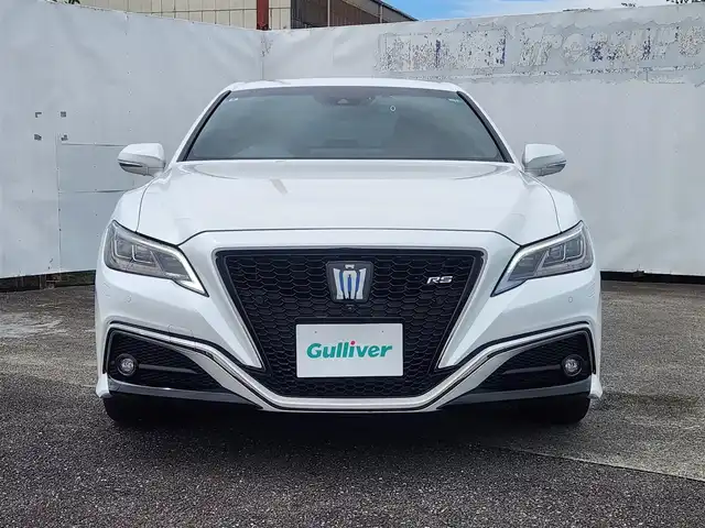 トヨタ クラウン ハイブリッド RS リミテッドⅡ 栃木県 2022(令4)年 4.1万km プレシャスホワイトパール 純正12.3型ナビ/　(Bluetooth/DVD/Blu-ray)/フルセグTV/パノラミックビューモニター/ビルトインETC2.0/レーダークルーズコントロール/クリアランスソナー/セーフティセンス/・レーントレーシングアシスト/・プリクラッシュセーフティ/・アダプティブハイビーム/・ロードサインアシスト/・先行車発進告知機能/・ドライバー異常時対応システム/ブラインドスポットモニター/リアクロストラフィックオートブレーキ/リアクロストラフィックアラート/3眼LEDヘッドランプ/本革巻きステアリング/ブラック革シート/前席パワーシート/シートヒーター/マルチフォルケッタ19インチアルミホイール/スマートエントリー/スタートシステム/禁煙車