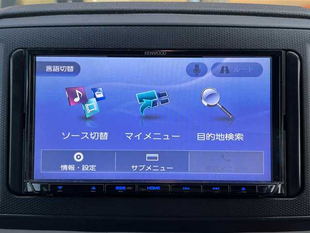ダイハツ ミラ イース X SAⅢ 栃木県 2018(平30)年 2.3万km スカイブルーメタリック スマートアシスト/社外7インチナビ/ワンセグTV/DVD/Bluetooth/ETC/LEDオートライト/純正14インチタイヤ/アイドリングストップ/横滑り防止装置/純正フロアマット/電動格納ミラー/ドアバイザー/オートハイビーム/保証書/取説