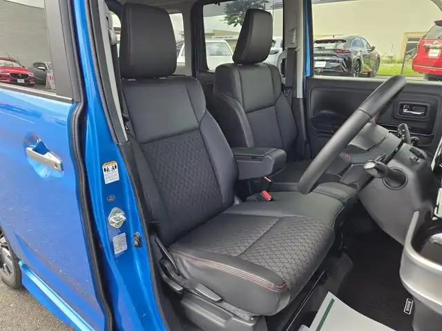 スズキ スペーシア カスタム HYBRID XS ターボ 鹿児島県 2018(平30)年 7.2万km ブリスクブルーメタリック/ブラック2トーンルーフ 純正8型ナビ/　(Bluetooth/CD/DVD)/フルセグTV/両側パワースライドドア/バックカメラ/ビルトインETC/ドライブレコーダー/クルーズコントロール/パーキングセンサー/セーフティサポート/・デュアルセンサーブレーキサポート/・後退時ブレーキサポート/・前後誤発進抑制機能/・車線逸脱警報機能/・ふらつき警報機能/・先行車発進お知らせ機能/・ハイビームアシスト/IC付ターボ/LEDヘッドランプ/本革巻きステアリング/パドルシフト/合皮/ファブリックコンビシート/運転席シートヒーター/純正15インチアルミホイール/キーレスプッシュスタートシステム/禁煙車
