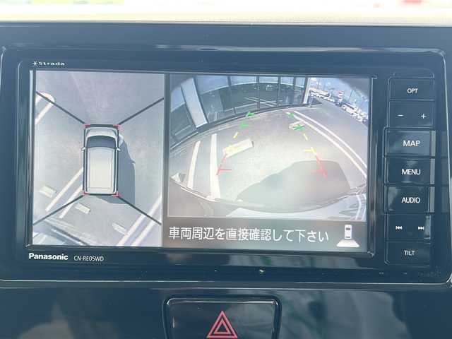 日産 デイズ ルークス X Vセレクション 岐阜県 2019(令1)年 2.7万km ブラック 登録時走行距離26666km/社外７型ナビ　/フルセグＴＶ　/全方位カメラ　/両側パワースライドドア　/プッシュスタート　/スマートキー　/純正１４インチアルミホイール　/前後コーナーセンサー　/ドライブレコーダー　/オートライト/ワンオーナー/盗難防止装置/横滑り防止装置/アイドリングストップ/フロアマット/ドアバイザー/電動格納ミラー