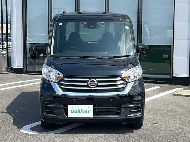 日産 デイズ ルークス X Vセレクション 岐阜県 2019(令1)年 2.7万km ブラック 登録時走行距離26666km/社外７型ナビ　/フルセグＴＶ　/全方位カメラ　/両側パワースライドドア　/プッシュスタート　/スマートキー　/純正１４インチアルミホイール　/前後コーナーセンサー　/ドライブレコーダー　/オートライト/ワンオーナー/盗難防止装置/横滑り防止装置/アイドリングストップ/フロアマット/ドアバイザー/電動格納ミラー