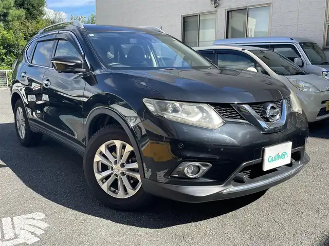 日産 エクストレイル 20X エマージェンシーブレーキ 静岡県 2016(平28)年 8.6万km ダイヤモンドブラック ワンオーナー/純正ナビ/ワンセグTV/DVD/CD/BT/全方位カメラ/パワーバックドア/カプロンシート/前席シートヒーター/TVキャンセラー/エマージェンシーブレーキ/レーンキープアシスト/クルーズコントロール/ブラインドスポットモニター/前後コーナーセンサー/ビルトインETC/LEDヘッドライト/ルーフレール/ステアリングスイッチ/スマートキー×2/保証書/取扱説明書/ナビ取扱説明書/H29/31/R3/5/7点検記録簿有