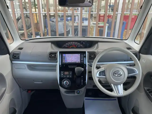 ダイハツ タント X ターボ SAⅡ 鳥取県 2016(平28)年 9.1万km パールホワイトⅢ (株)IDOMが運営する【じしゃロン鳥取店】の自社ローン専用車両になります。こちらは現金またはオートローンご利用時の価格です。自社ローンご希望の方は別途その旨お申付け下さい/純正ナビ（NSZP-W66DE）/CD/DVD/フルセグTV/Bluetooth接続/バックカメラ/ETC/ステアリングリモコン/純正フロアマット/社外フリップダウンモニター/衝突軽減被害システム/片側パワースライドドア/プッシュスタート/スマートキー/ドアバイザー/オートライト/オートエアコン/フォグランプ/横滑り防止装置/電動格納ミラー/取扱説明書