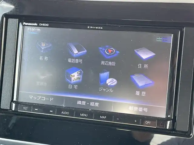 スズキ スペーシア カスタム HYBRID XS 宮崎県 2018(平30)年 2.6万km フェニックスレッドパール/ブルーイッシュブラックパール 社外SDナビ/（CD/DVD/AM/FM/BT)/フルセグTV/ステアリングスイッチ/D席シートヒーター/横滑り防止機能/両側パワースライドドア/アイドリングストップ/ETC