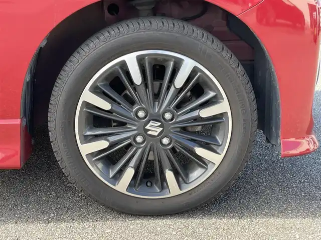 スズキ スペーシア カスタム HYBRID XS 宮崎県 2018(平30)年 2.6万km フェニックスレッドパール/ブルーイッシュブラックパール 社外SDナビ/（CD/DVD/AM/FM/BT)/フルセグTV/ステアリングスイッチ/D席シートヒーター/横滑り防止機能/両側パワースライドドア/アイドリングストップ/ETC