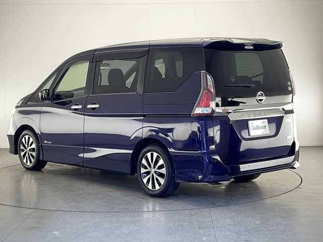 日産 セレナ ハイウェイスター Vセレクション 大分県 2017(平29)年 9.2万km アズライトブルー プロパイロット/両側パワースライドドア/純正ナビ　/Ｂｌｕｅｔｏｏｔｈ/フルセグＴＶ/ＦＭ／ＡＭ/ＣＤ　/ドライブレコーダー/電子パーキングブレーキ　/衝突被害軽減ブレーキシステム/オートライト　/ＥＴＣ