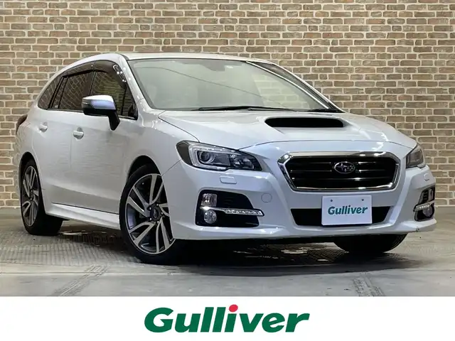 スバル レヴォーグ 1．6GT－S アイサイト 岩手県 2015(平27)年 8.6万km クリスタルホワイトP ４WD/サンルーフ/ビルシュタインダンパー/アイサイトVer.3/アドバンスドセイフティパッケージ/プリクラッシュブレーキ/全車速追従機能付きクルーズコントロール/アクティブレーンキープ/AT誤発進抑制制御/先行車発進告知/リヤビークルディテクション/ハイビームアシスト/横滑り防止装置/アイドリングストップ/パドルシフト/前席パワーシート/純正ナビ/フルセグTV/サイド・バックカメラ/ドライブレコーダー/ETC/LEDヘッドライト/フロント・リヤフォグランプ/純正18インチアルミホイール