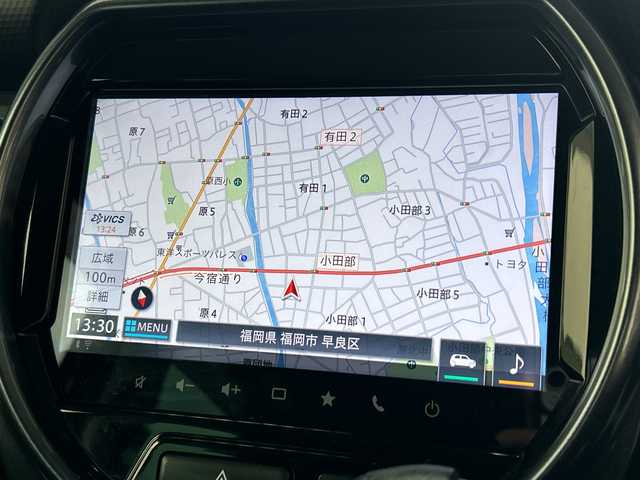 スズキ ハスラー Jスタイル 福岡県 2021(令3)年 3.9万km ブルーイッシュブラックパール ワンオーナー/純正ナビ/TV(フルセグ)/純正フロアマット/シートヒーター/AM/FM/USB/DISC /ipod/smartphoeLink/電動格納ミラー/アイドリングストップ/横滑り防止/車線逸脱センサー/プリクラッシュ/パーキングセンサー/ETC（ビルド）/ハンズフリー/オートライト/プッシュスタート