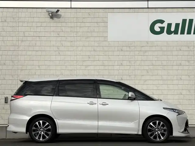 トヨタ エスティマ アエラス プレミアム 岩手県 2016(平28)年 4.7万km ホワイトパールクリスタルシャイン 禁煙車/ワンオーナー/4WD(切替)/ハーフレザー/純正11型フリップダウンモニター/両側パワースライドドア/デジタルインナーミラー/AC100V/フロント/サイドカメラ/運転席パワーシート/純正9インチナビ/→フルセグTV/Bluetooth/CD/DVD/FM/AM/バックカメラ/ステアリングスイッチ/クルーズコントロール/レーンキープアシスト/衝突軽減システム/横滑り防止装置/リアコーナーセンサー/オートライト/オートハイビーム/LEDヘッドライト/〇プッシュスタート/〇電動格納ミラー/〇ウィンカーミラー/〇ドアバイザー/〇フロアマット/〇シガーソケット/前後ドライブレコーダー/ビルトインETC/オットマン