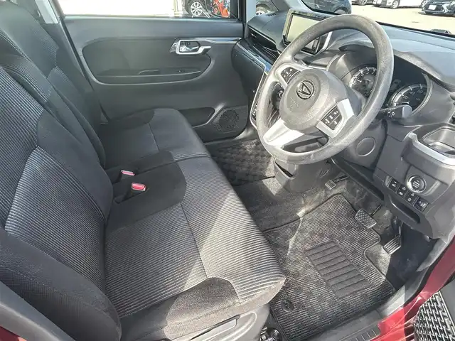 ダイハツ ムーヴ カスタム X LTDⅡ SAⅢ 富山県 2018(平30)年 4.3万km ファイアークォーツレッドM ワンオーナー/4WD/純正SDナビ(NMZK-W68D)/(AM/FM/CD/DVD/USB/ipod)/Bluetooth/カメラ(全方位、バック）/フルセグTV/衝突軽減システム/コーナーセンサー/レーンキープアシスト/オートマチックハイビーム/横滑り防止装置/盗難防止装置/シートヒーター　運転席/ベンチシート/ドアバイザー/純正AW/LEDライト/フォグランプ/取扱説明書/保証書