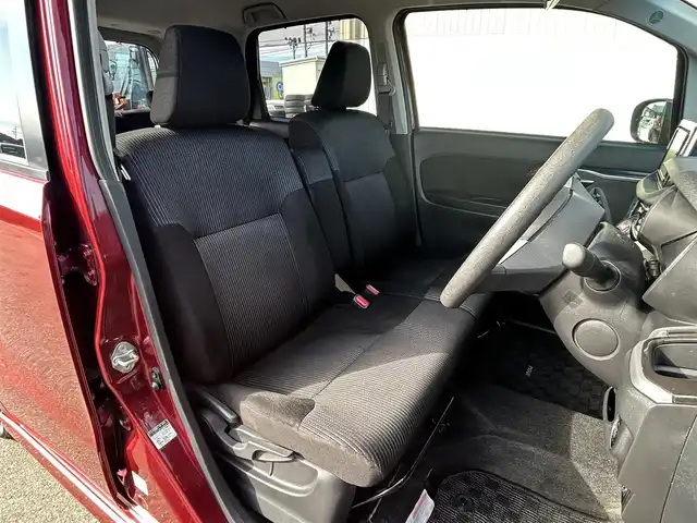 ダイハツ ムーヴ カスタム X LTDⅡ SAⅢ 富山県 2018(平30)年 4.3万km ファイアークォーツレッドM ワンオーナー/4WD/純正SDナビ(NMZK-W68D)/(AM/FM/CD/DVD/USB/ipod)/Bluetooth/カメラ(全方位、バック）/フルセグTV/衝突軽減システム/コーナーセンサー/レーンキープアシスト/オートマチックハイビーム/横滑り防止装置/盗難防止装置/シートヒーター　運転席/ベンチシート/ドアバイザー/純正AW/LEDライト/フォグランプ/取扱説明書/保証書