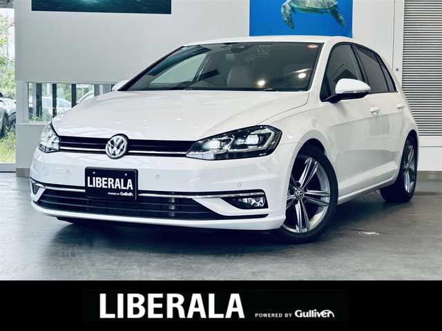 フォルクスワーゲン ゴルフ TDI ハイライン マイスター 大阪府 2020(令2)年 0.9万km パール ベージュ革/Dメモリ付きパワーシート/シートヒーター/ACC/純正ナビ/バックカメラ/TV/applecarplay/純正17インチAW/LEDヘッドライト/ブラインドスポット/クリアランスソナー/パドルシフト/ETC/ドラレコ/DYNAUDIO