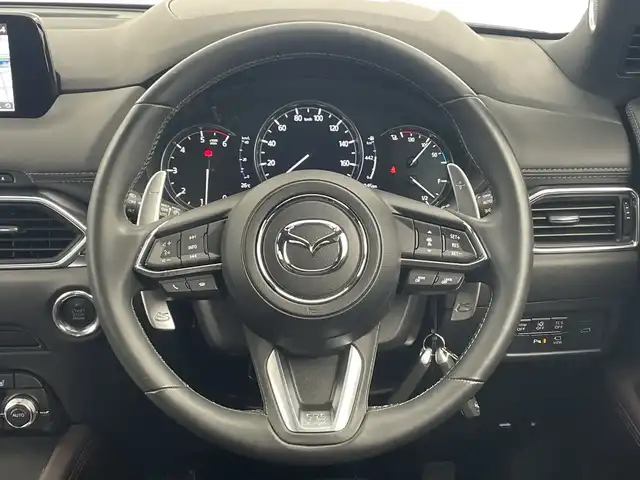 マツダ ＣＸ－５ XD エクスクルーシブモード 三重県 2019(平31)年 3.1万km スノーフレイクホワイトパールマイカ 禁煙車/純正ナビ/AM/FM/CD/DVD/BT/USB/AUX/フルセグTV/360°カメラ/電動リアゲート/衝突軽減ブレーキ/BSM/LKA/レーダークルーズ/HUD/コーナーセンサー（前後）/レザーシート/パワーシート（前席）/シートメモリ（D席）/シートヒーター /エアーシート/電子パーキングブレーキ/パドルシフト/革巻きステアリング/ステアリングスイッチ /LEDヘッドライト/ドライブレコーダー/ETC2.0/純正フロアマット/純正アルミホイール/スペアキー