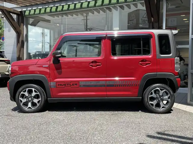 スズキ ハスラー HYBRID X ターボ 福島県 2020(令2)年 3.1万km フェニックスレッドパール/ガンメタリック2トーンルーフ 8インチナビ/フルセグ/CD/DVD/BT/全方位モニター/オートクルーズコントロール/前席シートヒーター/障害物センサー/LEDヘッドライト/フォグランプ