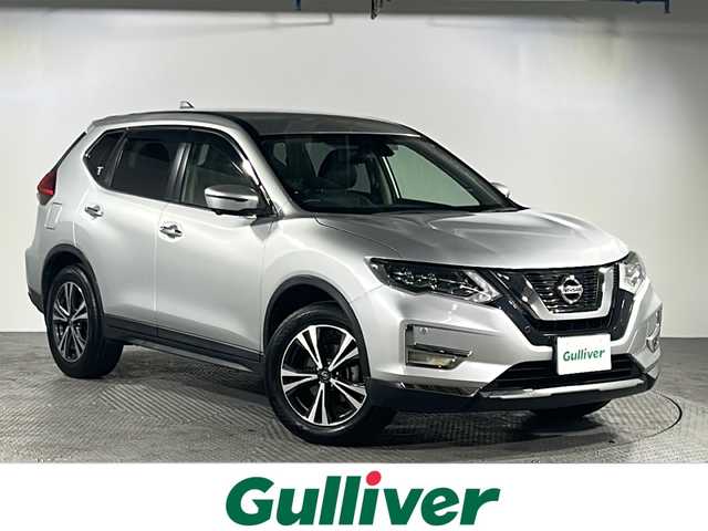 日産 エクストレイル 20Xi 沖縄県 2019(令1)年 2.9万km ブリリアントシルバー 禁煙車/純正９インチナビ/【CD/DVD/フルセグTV/BT】/プロパイロット/バックカメラ/ビルトインETC/デジタルインナーミラー/ドライブレコーダー/パワーバックドア/衝突被害軽減システム/レーンキープアシスト/前後コーナーセンサー/ステアリングリモコン/スマートキー/スペアキー