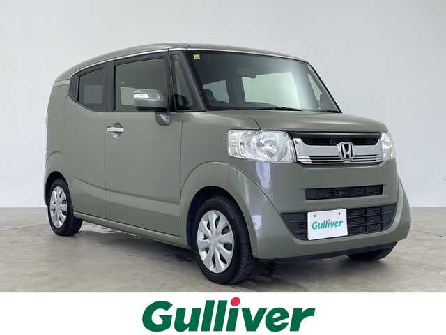 ホンダ Ｎ ＢＯＸ スラッシュ G Lパッケージ 鹿児島県 2016(平28)年 4.5万km アッシュグリーンメタリック ワンオーナー/純正ナビ/（AM/FM/CD/DVD/Bluetooth/フルセグ）/バックカメラ/ビルトインETC/ステアリングリモコン/電子パーキング/電格ミラー/純正フロアマット/サウンドマッピングシステム/横滑り防止装置/チップアップシート/ヘッドライトレベライザー/保証書/取扱説明書